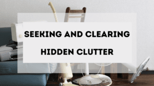 Seeking and Clearing Hidden Clutter